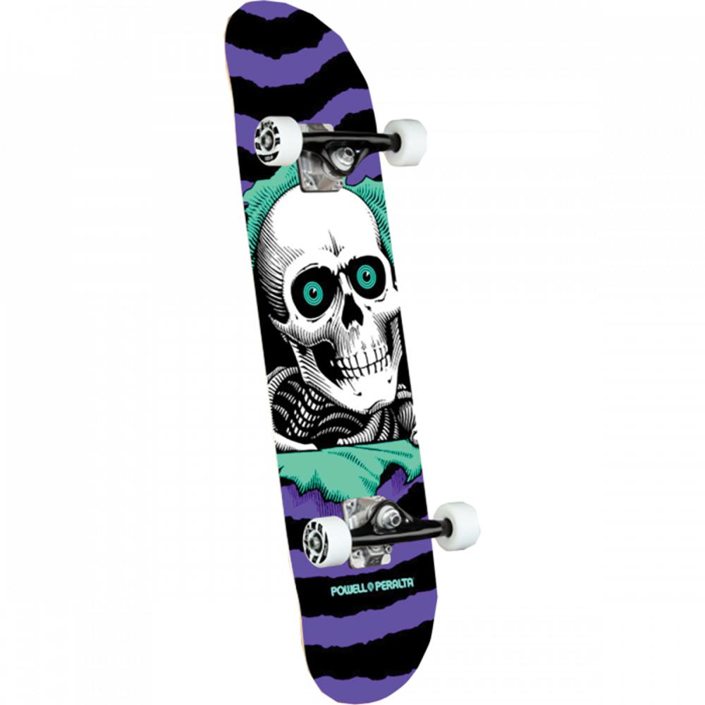 Powell Peralta Ripper 8.0 Black/Purple Skateboard - Longboards USA