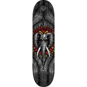 Powell Peralta Vallely Elephant  Silver Foil Flight 8.38" Skateboard Deck - Longboards USA