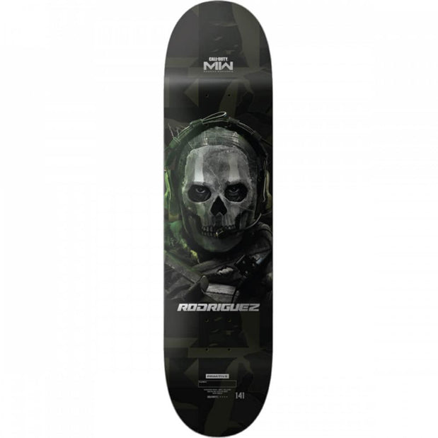 Primitive Rodriguez Ghost 8.12" Black Skateboard Deck - Longboards USA