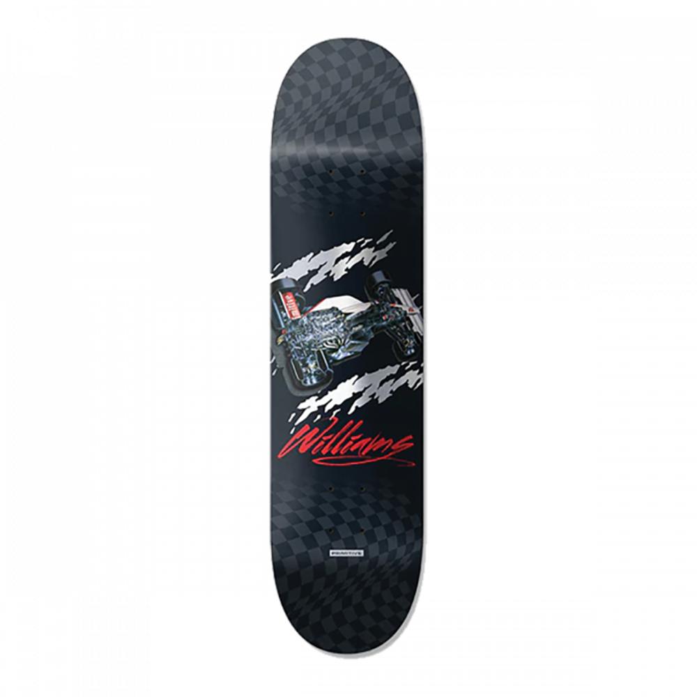 Primitive Williams Podium 8.38" Black Skateboard Deck - Longboards USA