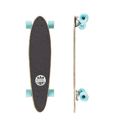 San Clemente Tiger and Lily 34" Pintail Longboard - Longboards USA