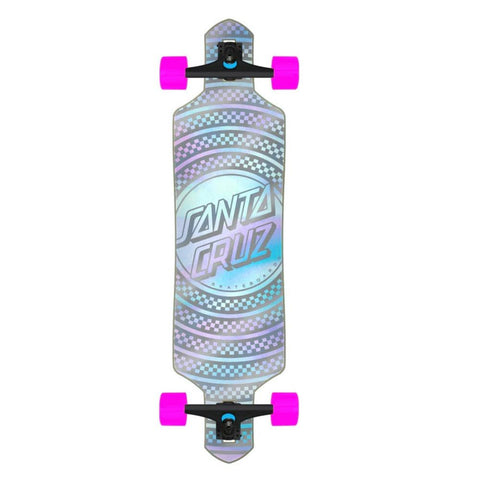 Santa Cruz Prismatic Dot Drop Through 36" Longboard - Longboards USA