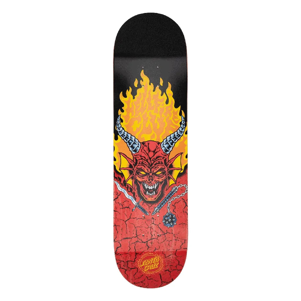 Santa Cruz Skateboards Stranger Things Hellfire Club 8.25