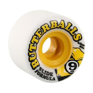 Sector 9 Butterballs Slide Skateboard Wheels 65 mm 80a | Set of 4 - Longboards USA