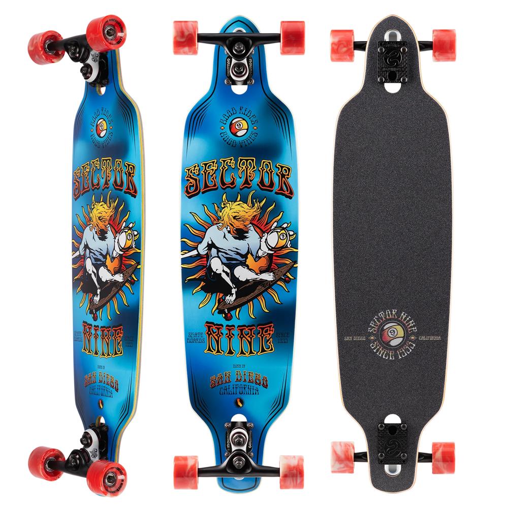 Sector 9 Mini Fractal Blue 34