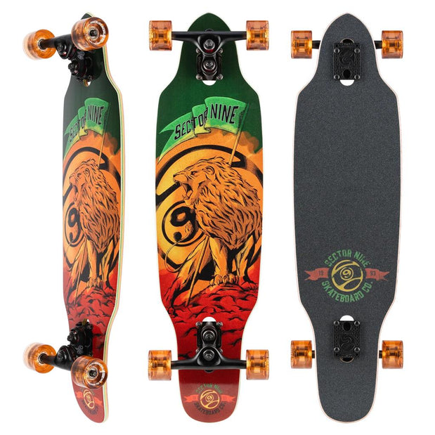 Sector 9 Rasta Mini Striker 33" Drop Through Longboard - Longboards USA