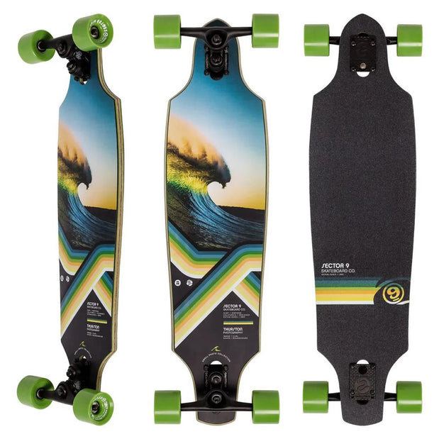 Sector 9 Roundhouse Roll 34" Drop Through Longboard - Longboards USA