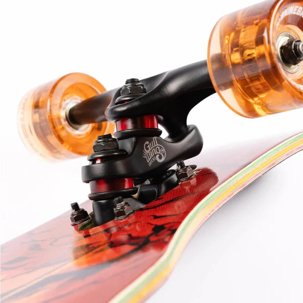 Sector 9 Rasta Mini Striker 33" Drop Through Longboard with Sidewinder Trucks