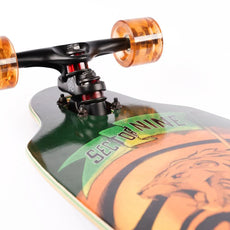 Sector 9 Rasta Mini Striker 33" Drop Through Longboard with Sidewinder Trucks