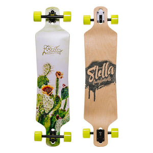 Stella Cactus Flower 40” Drop through Longboard - Longboards USA