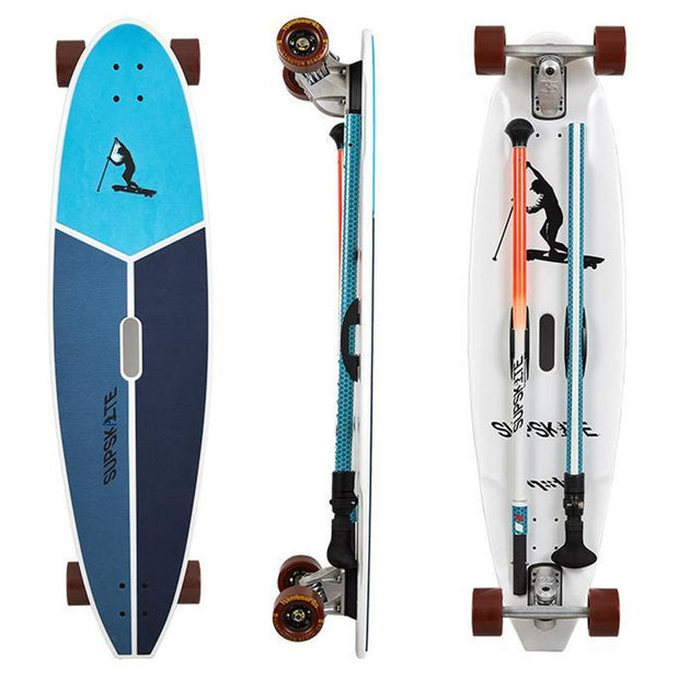 SUPSkate Floe 45" Complete Paddle Longboard Set - Longboards USA