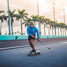 SUPSkate Race Skate Paddle - Longboards USA