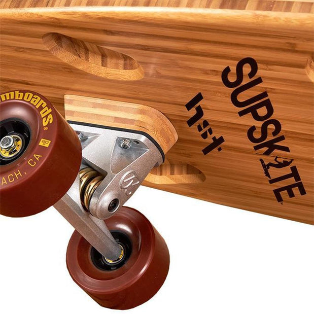 SUPSkate Touring 74 Bamboo Paddle Longboard - Longboards USA