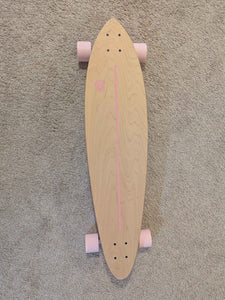 review of GoldCoast Classic Pink 37" Pintail Longboard