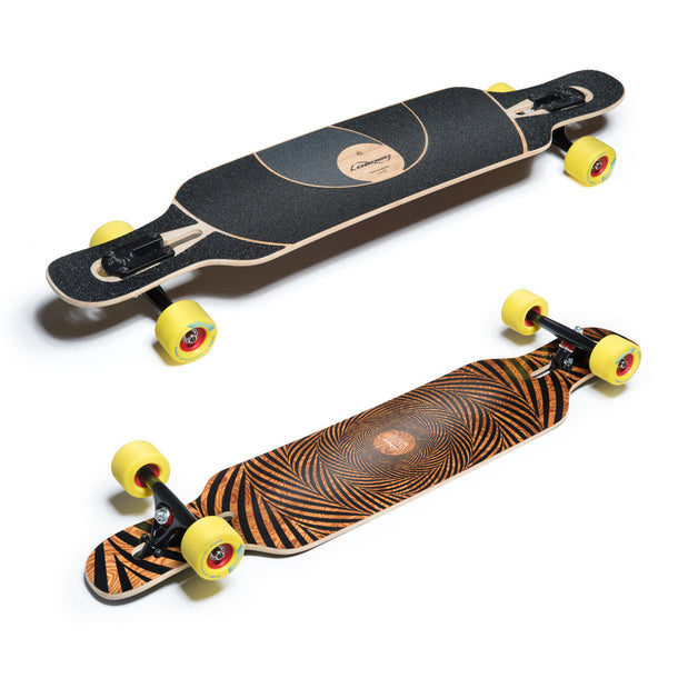 Loaded Boards Tan Tien Abstract 39" Drop Through Longboard