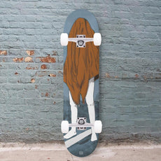 The Ghost Brown Custom 8.25" Skateboard or Wall Art - Longboards USA