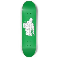 The Thinker Green 8.25" Custom Skateboard or Wall Art - Longboards USA