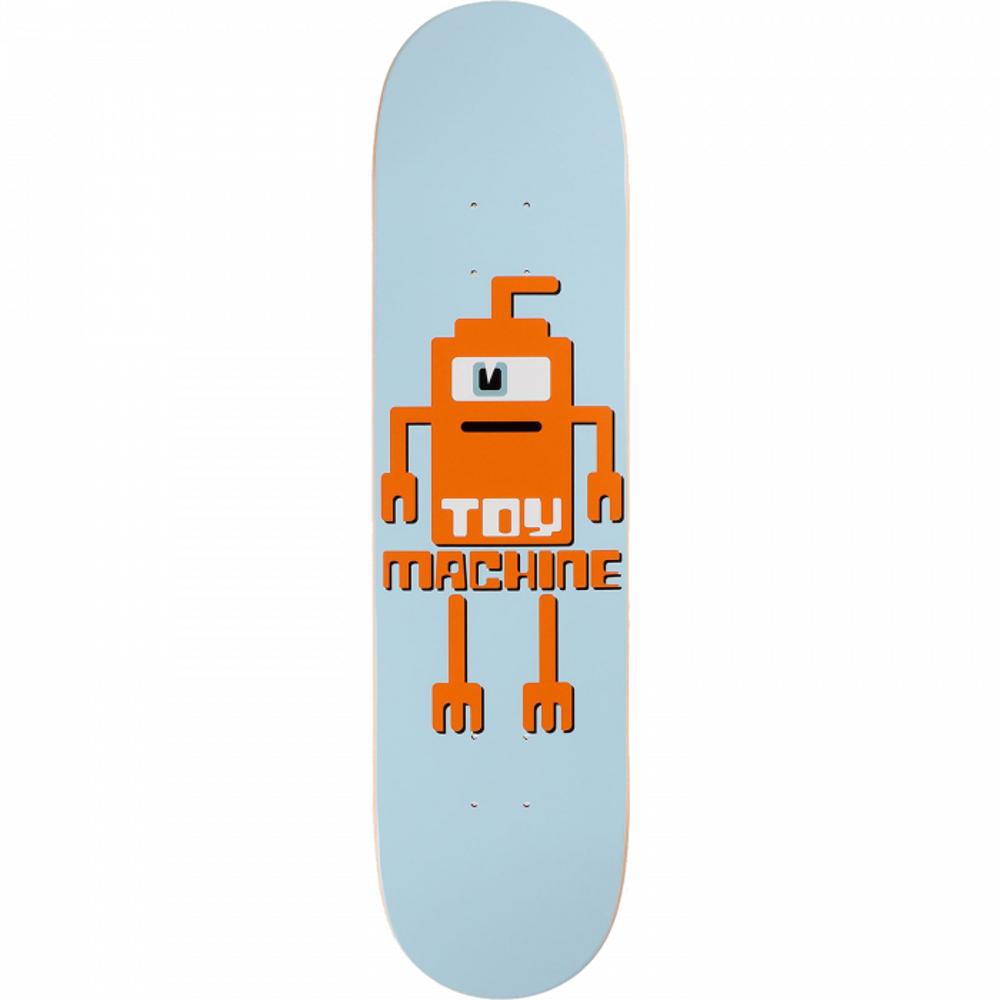 Toy Machine Binary Orange 8.0" Skateboard Deck - Longboards USA