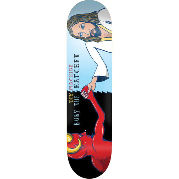 Toy Machine Bury The Hatchet 8.25" Skateboard Deck - Longboards USA