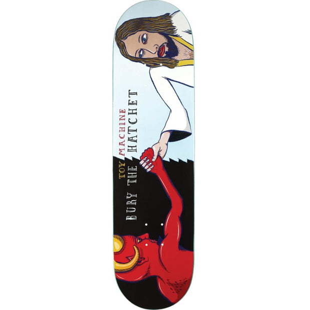 Toy Machine Bury The Hatchet 9.0" Skateboard Deck - Longboards USA