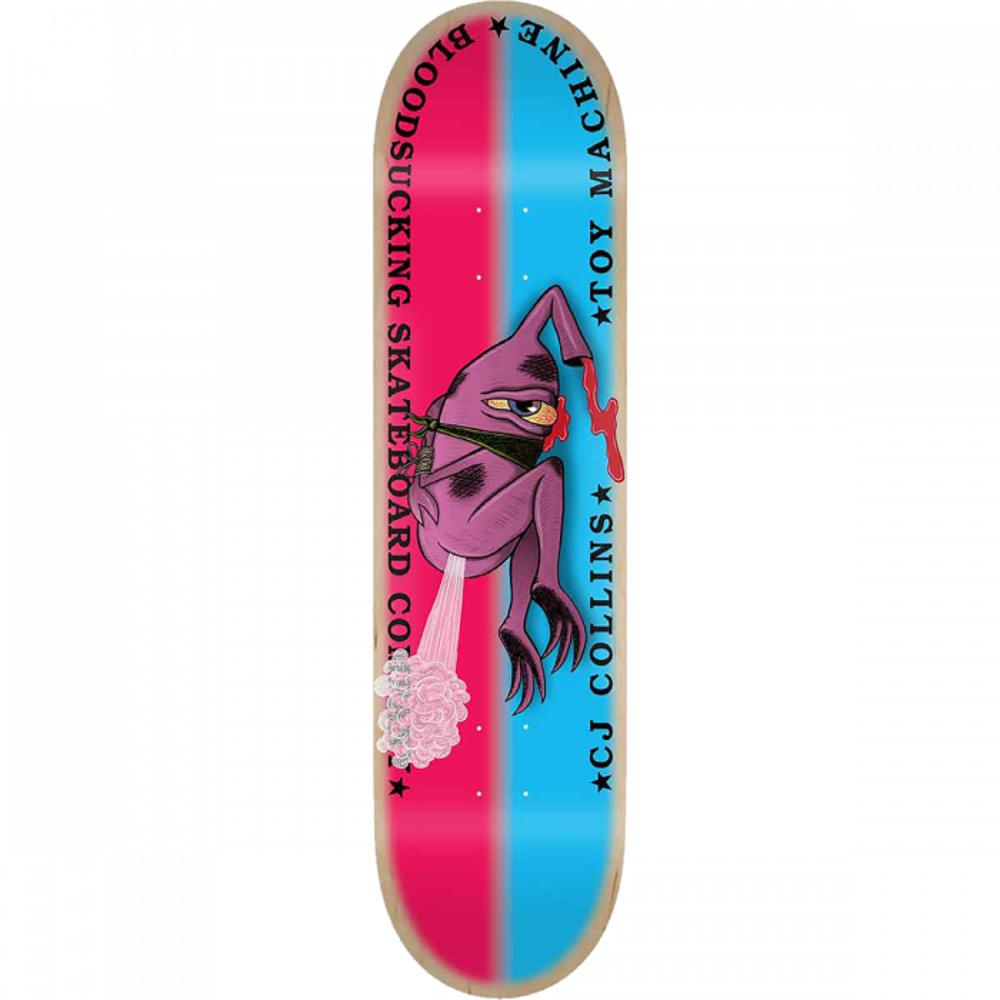 Toy Machine Collins Bondage 8.25" Skateboard Deck - Longboards USA