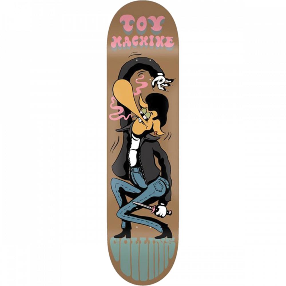 Toy Machine Collins Stevie Gee 8.25" Skateboard Deck - Longboards USA