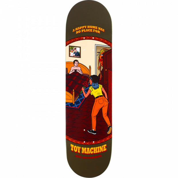 Toy Machine Cruysberghs Happy Home 8.38" Skateboard Deck - Longboards USA
