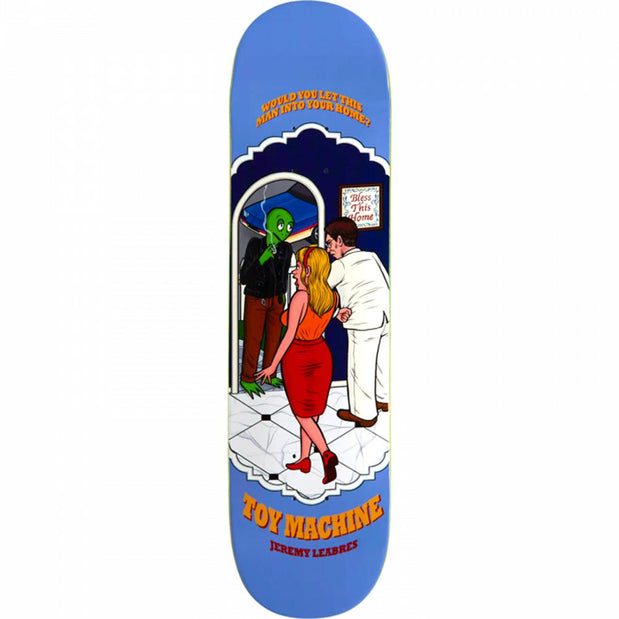 Toy Machine Leabres Bless This 8.13" Skateboard Deck - Longboards USA