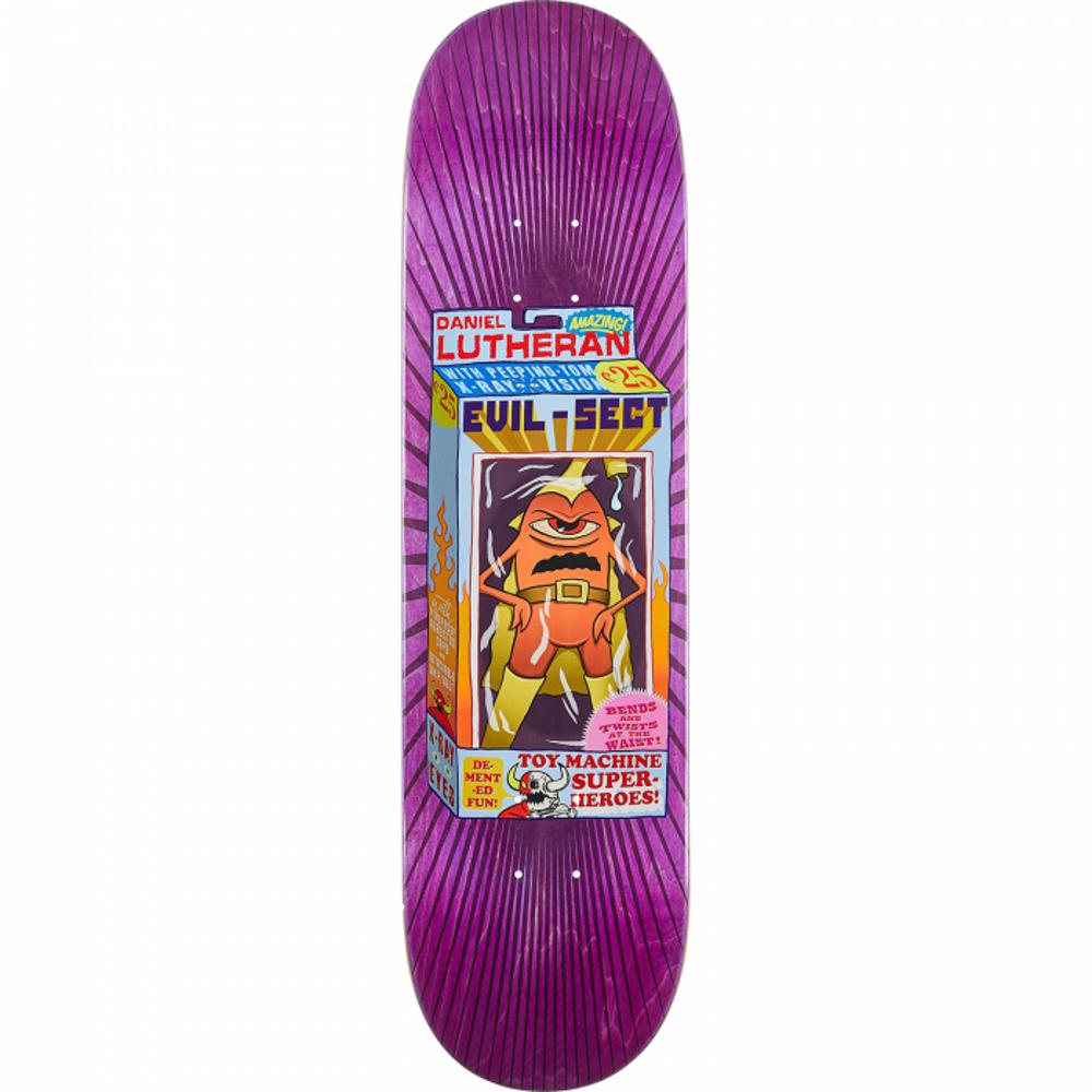 Toy Machine Lutheran Toy Dolls 8.13" Skateboard Deck - Longboards USA