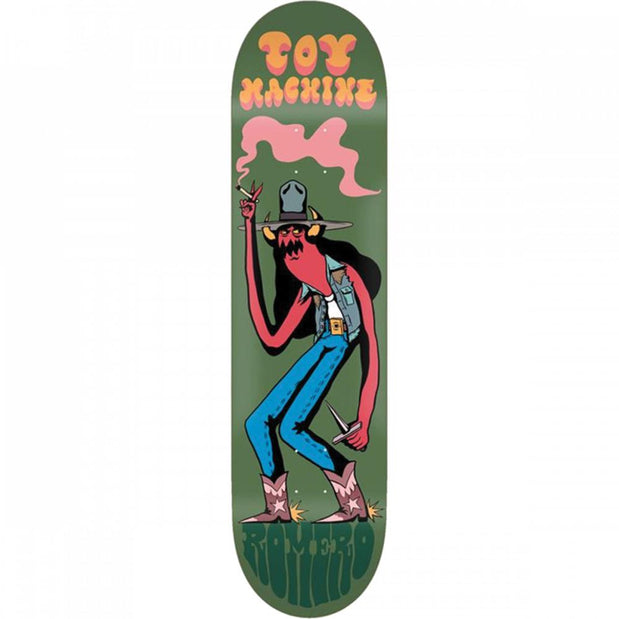 Toy Machine Romero Stevie Gee 8.13" Skateboard Deck - Longboards USA