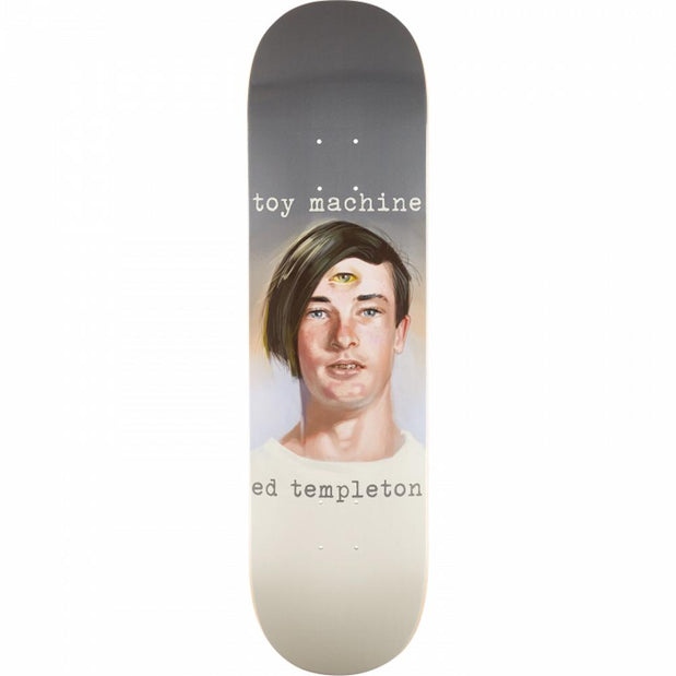 Toy Machine Templeton Portrait 8.25" Skateboard Deck - Longboards USA