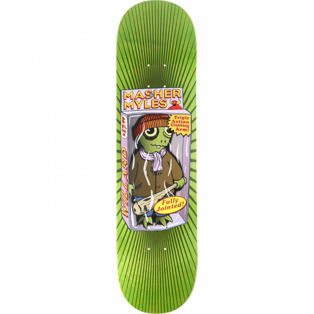 スケートボード TOY MACHINE WILLARD TOONS Myles Willard Toy Machine Skateboards MYLES WILLARD BALTIMORE Deck 8.38 | eBay
