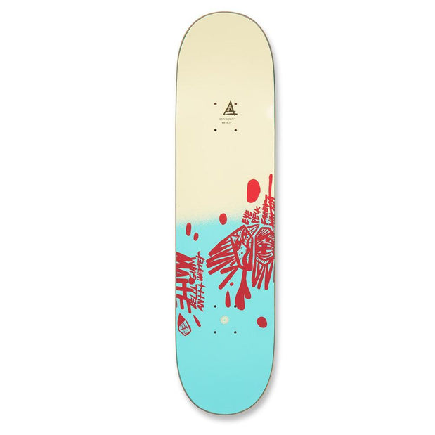 Uma Right Said Mait Red 8.1''Skateboard Deck - Longboards USA