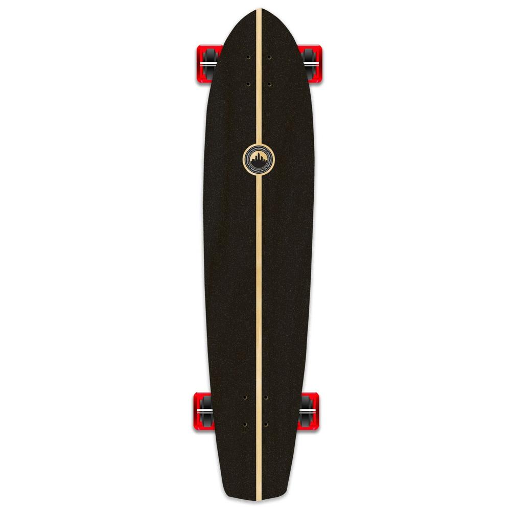Powder Long Board Wander Natural Slimkick Kicktail Longboard 36 inch from Punked ...