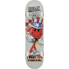 World Industries I Want U 8.25" Skateboard - Longboards USA