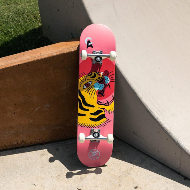 Z-Flex Aragon Pink 7.8" Skateboard - Longboards USA