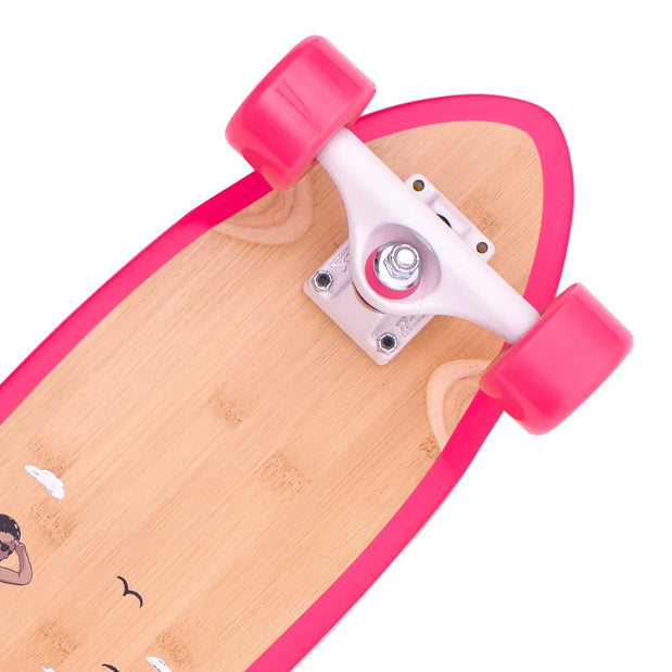 Z-Flex Bamboo Pink 27" Cruiser - Longboards USA