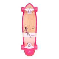 Z-Flex Bamboo Pink 27" Cruiser - Longboards USA