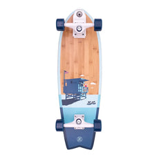 Z-Flex Bamboo Surfskate Fish Cruiser - Longboards USA