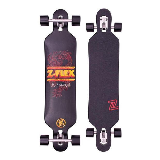 Z-Flex Dragon 41" Drop Through Longboard - Longboards USA