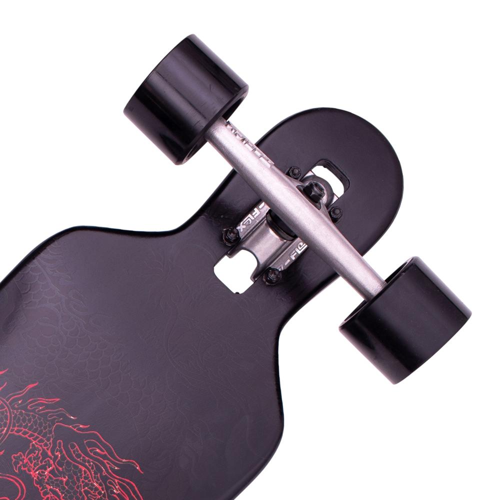 FunTomia Longboard met 3 Flex niveaus Drop Through Cruiser compleet FunTomia Longboard met 3 Flex niveaus Drop Through Cruiser compleet