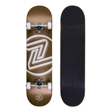 Z-Flex Logo Gold 7.8" Skateboard - Longboards USA