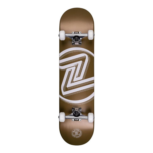 Z-Flex Logo Gold 7.8" Skateboard - Longboards USA