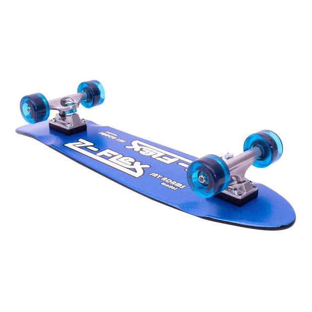 Z-Flex Metal Flake Blue 29" Cruiser - Longboards USA