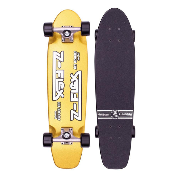 Z-Flex Metal Flake Gold 29" Cruiser - Longboards USA