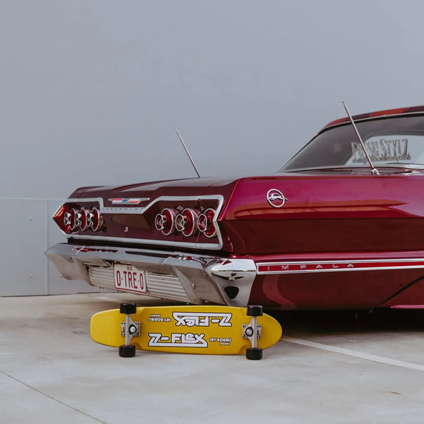 Z-Flex  Metal Flake Gold 29" Cruiser - Longboards USA