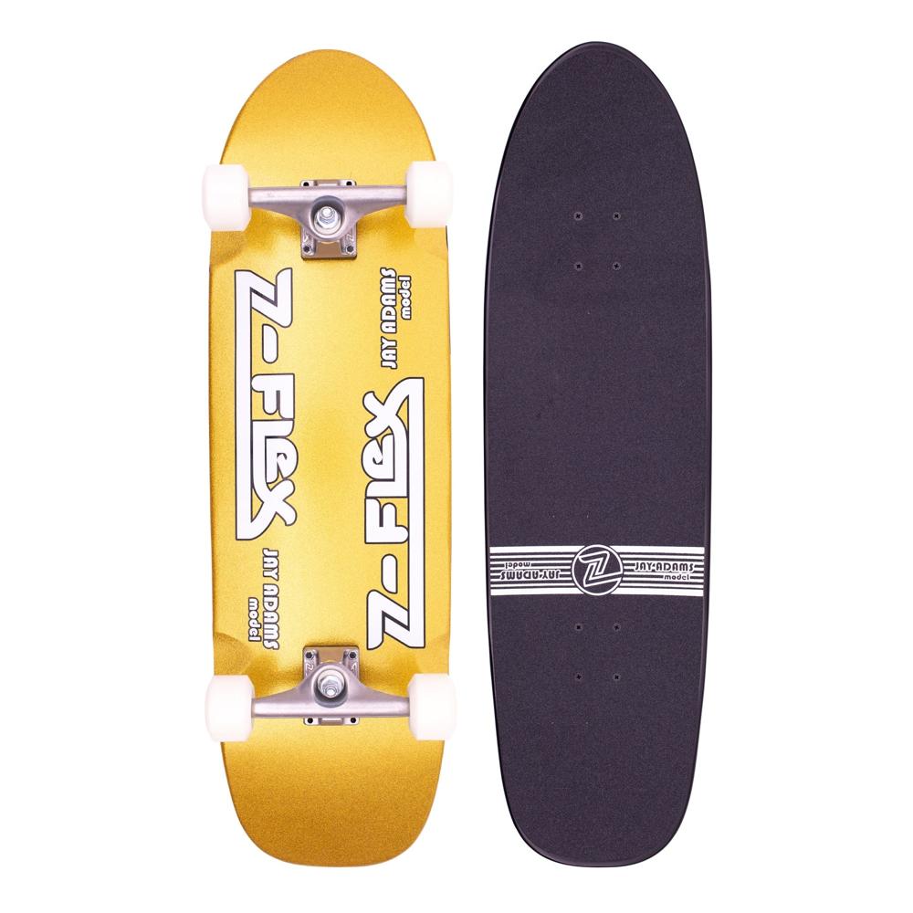未使用品　90's Z-FLEX Jimmy Acosta Pro デッキ Z-Flex Metal Flake Pool Gold 9.5