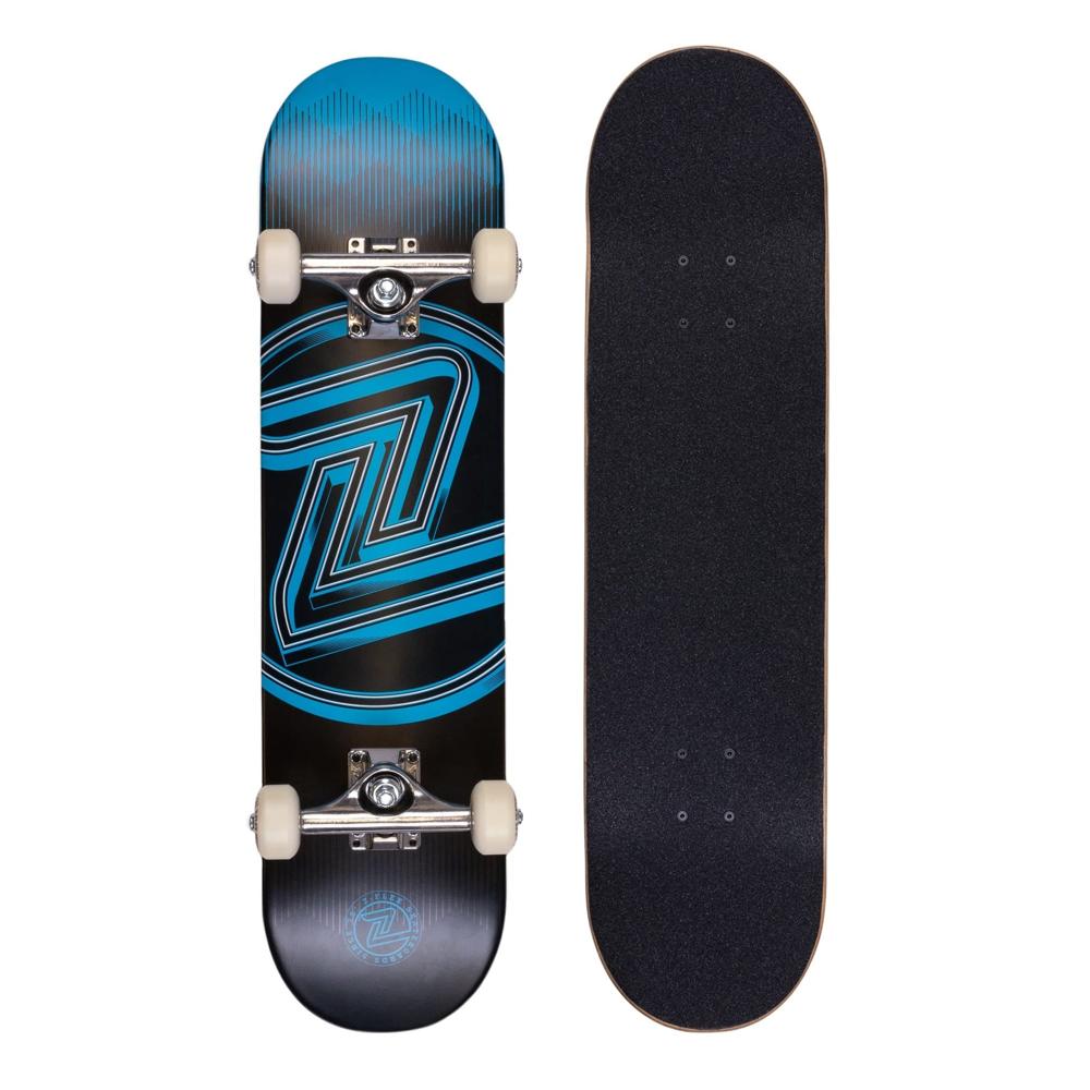 Z-Flex Mini Logo Blue 7.25" Skateboard - Longboards USA