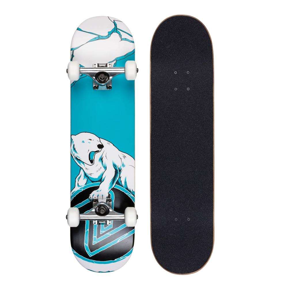 Z-Flex Mini Polar Bear 7.25" Skateboard - Longboards USA