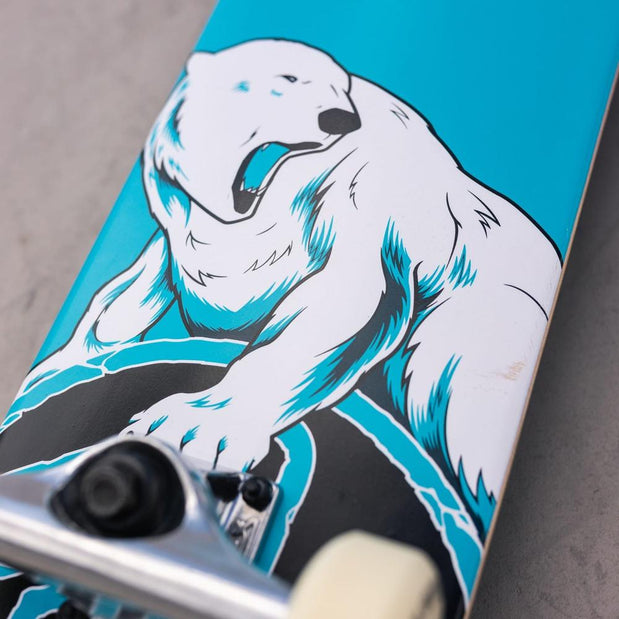 Z-Flex Mini Polar Bear 7.25" Skateboard - Longboards USA